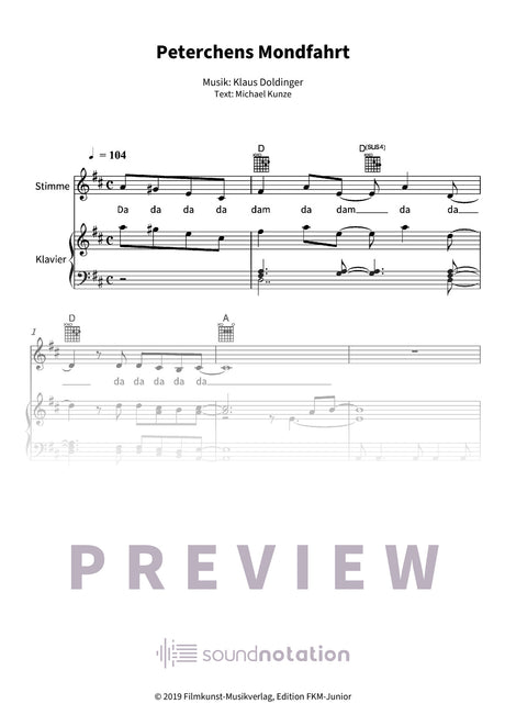 Peterchens Mondfahrt - Preview Page 1