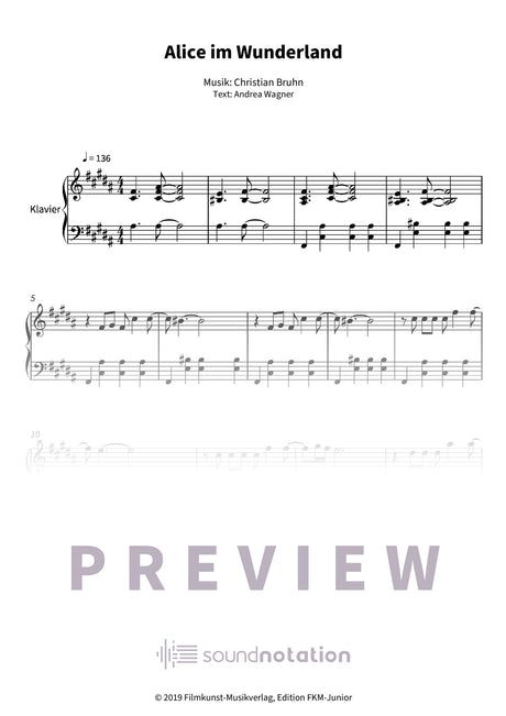 Alice im Wunderland - Preview Page 1