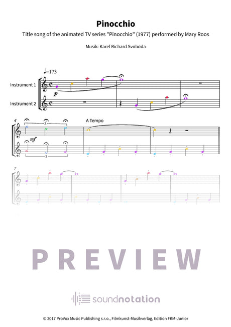 Pinocchio - Preview Page 1