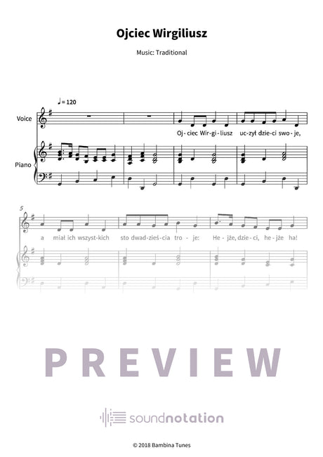 Ojciec Wirgiliusz - Preview Page 1
