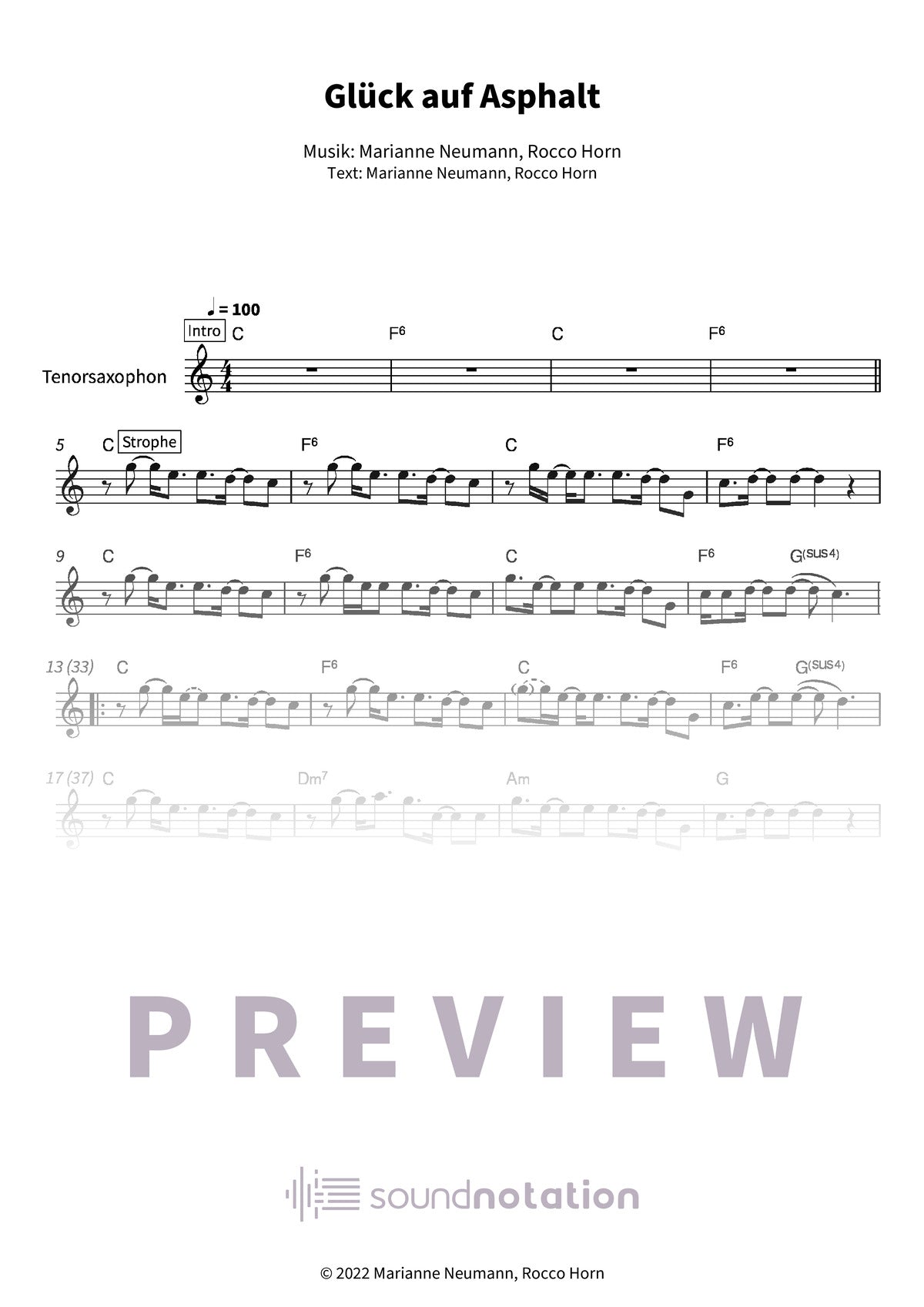 Glück auf Asphalt - Preview Page 1