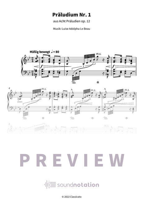 Präludium Nr. 1 - Preview Page 1