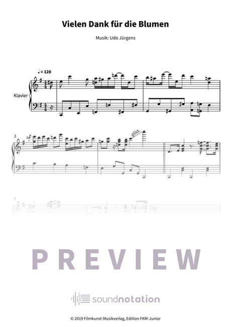 Vielen Dank für die Blumen - Preview Page 1