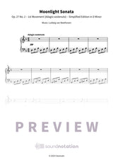 Moonlight Sonata - Preview Page 1