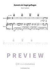 Kommt ein Vogel geflogen - Preview Page 1