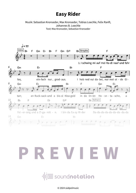 Easy Rider - Preview Page 1