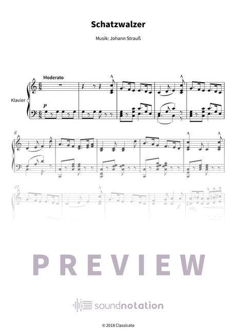 Schatzwalzer - Preview Page 1
