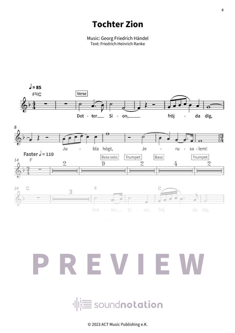 Nils Landgren’s Christmas Songbook - Preview Page 1
