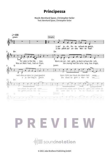 Principessa - Preview Page 1