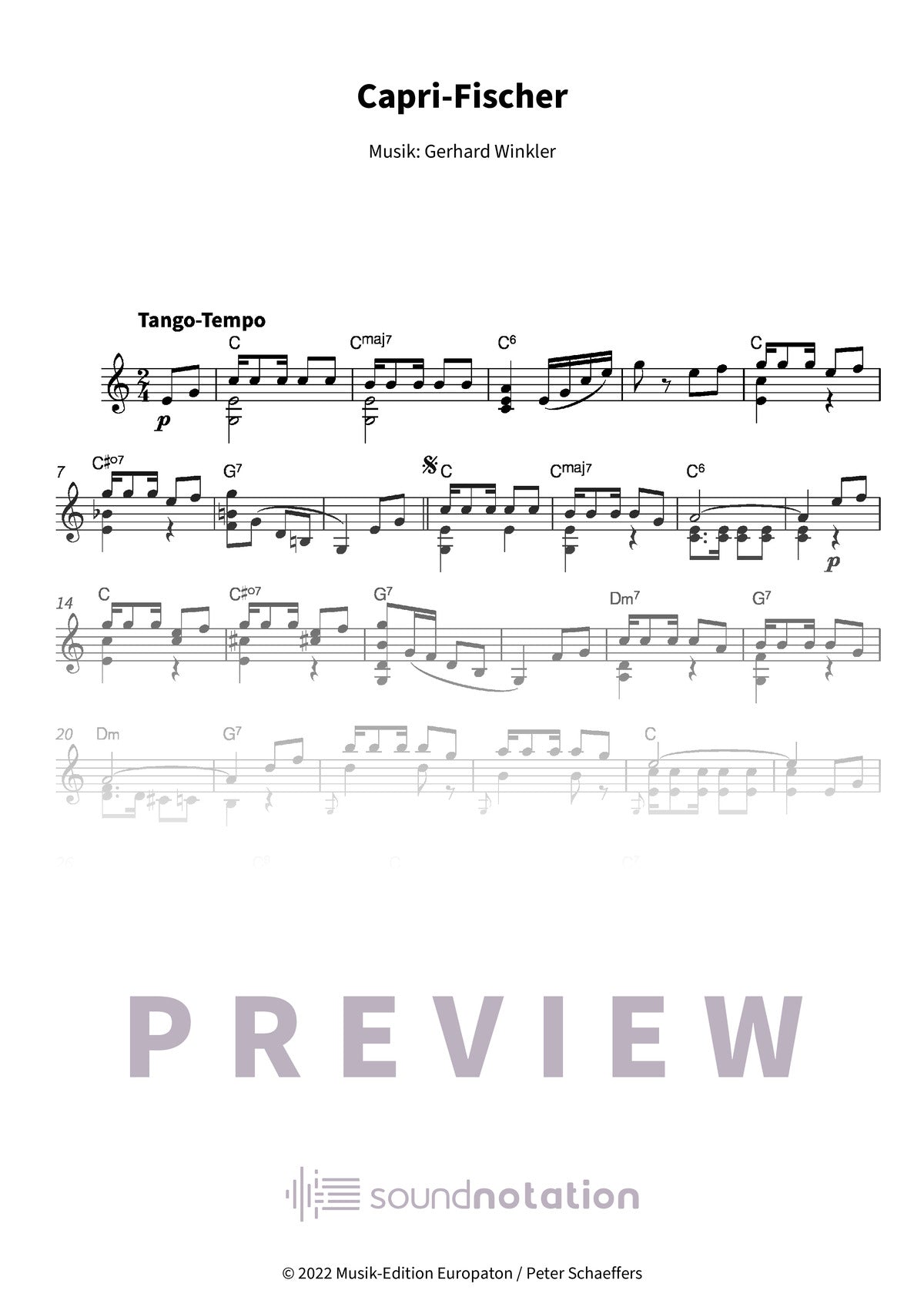 Capri-Fischer - Preview Page 1