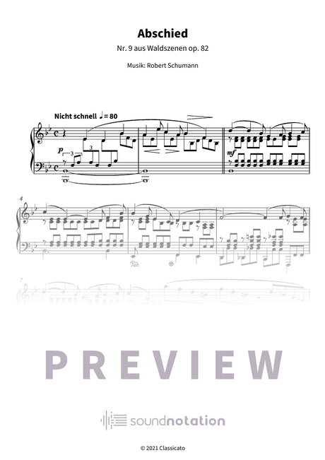 Abschied - Preview Page 1