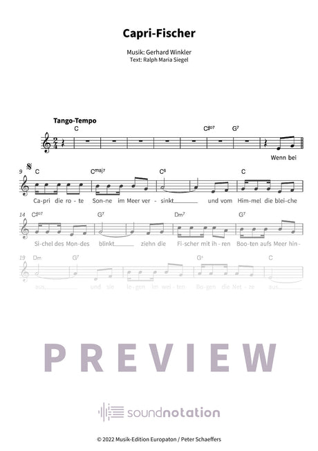 Capri-Fischer - Preview Page 1