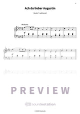 „Ach du lieber Augustin“ op. 115 - Preview Page 1