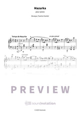 Mazurka - Preview Page 1