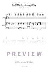 Hark! The Herald Angels Sing - Preview Page 1