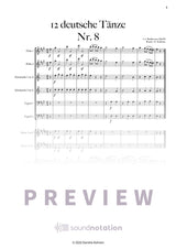 Deutscher Tanz Nr. 8 - Preview Page 1