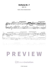 Sinfonia Nr. 7 - Preview Page 1