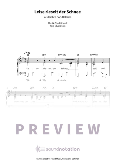 Leise rieselt der Schnee - Preview Page 1