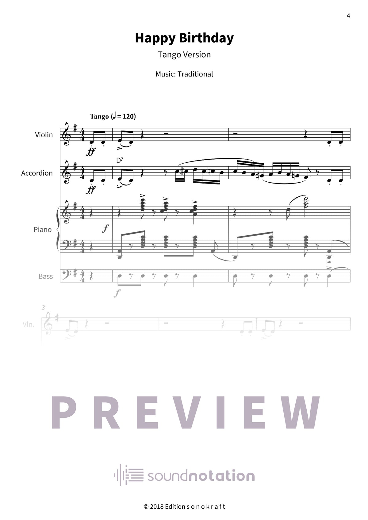 Happy Birthday - Preview Page 1
