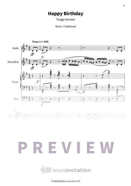 Happy Birthday - Preview Page 1