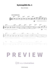 Gymnopédie No. 1 - Preview Page 1