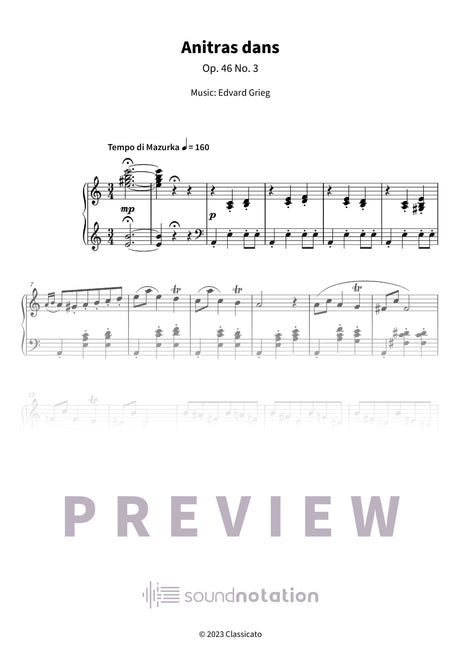 Anitras dans - Preview Page 1