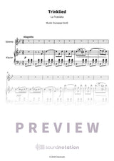 Trinklied - Preview Page 1
