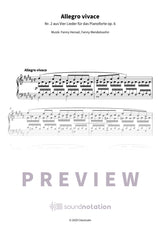 Allegro vivace - Preview Page 1