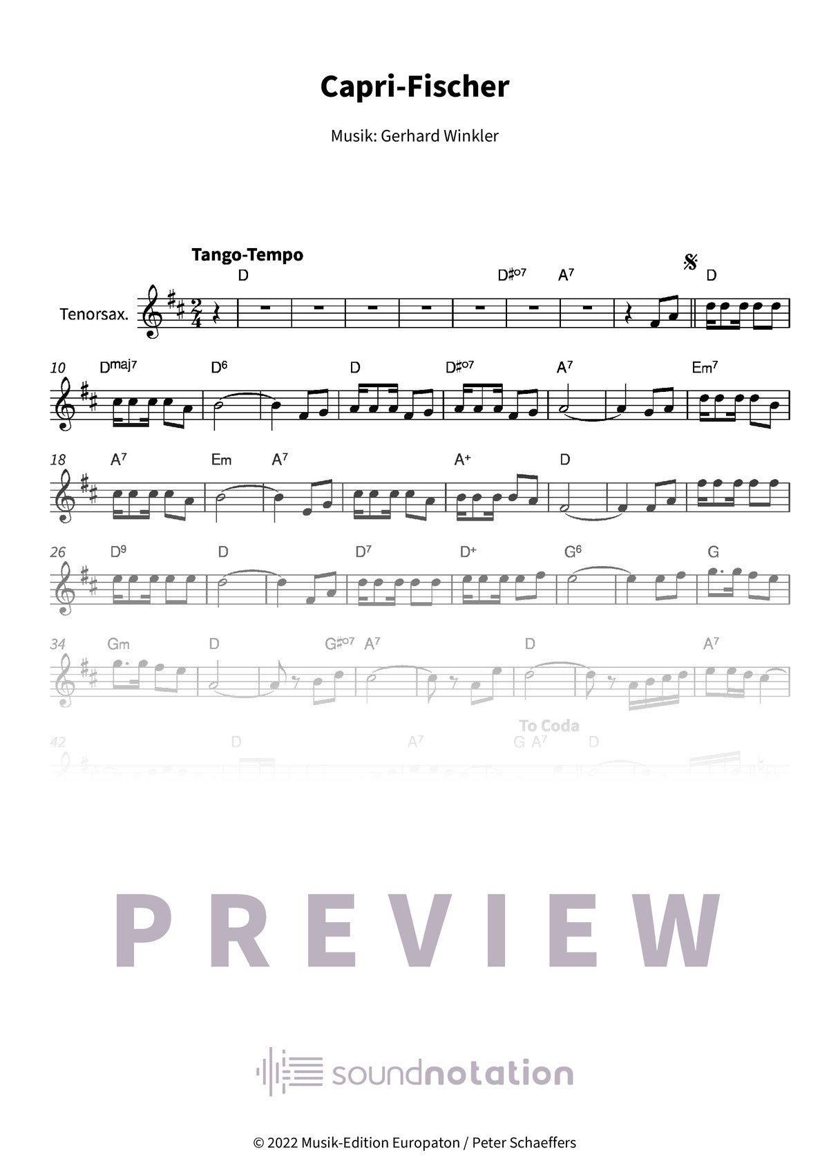 Capri-Fischer - Preview Page 1