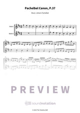 Pachelbel Canon - Preview Page 1