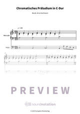 Chromatisches Präludium in C-Dur - Preview Page 1