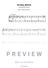 Für Elise, WoO 59 - Preview Page 1