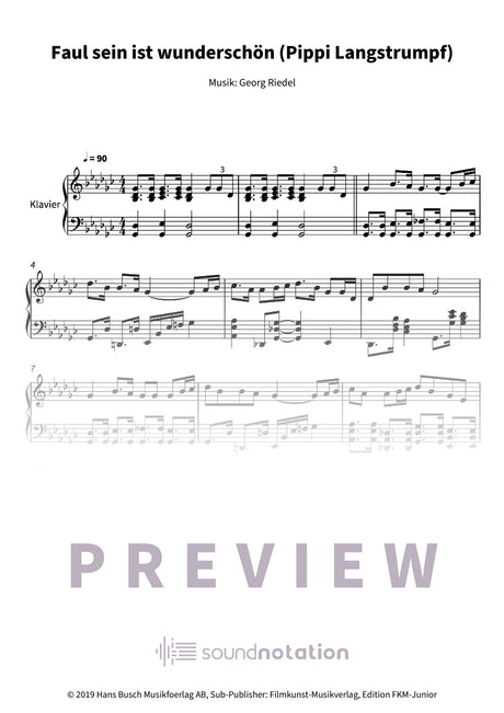 Faul sein ist wunderschön - Preview Page 1