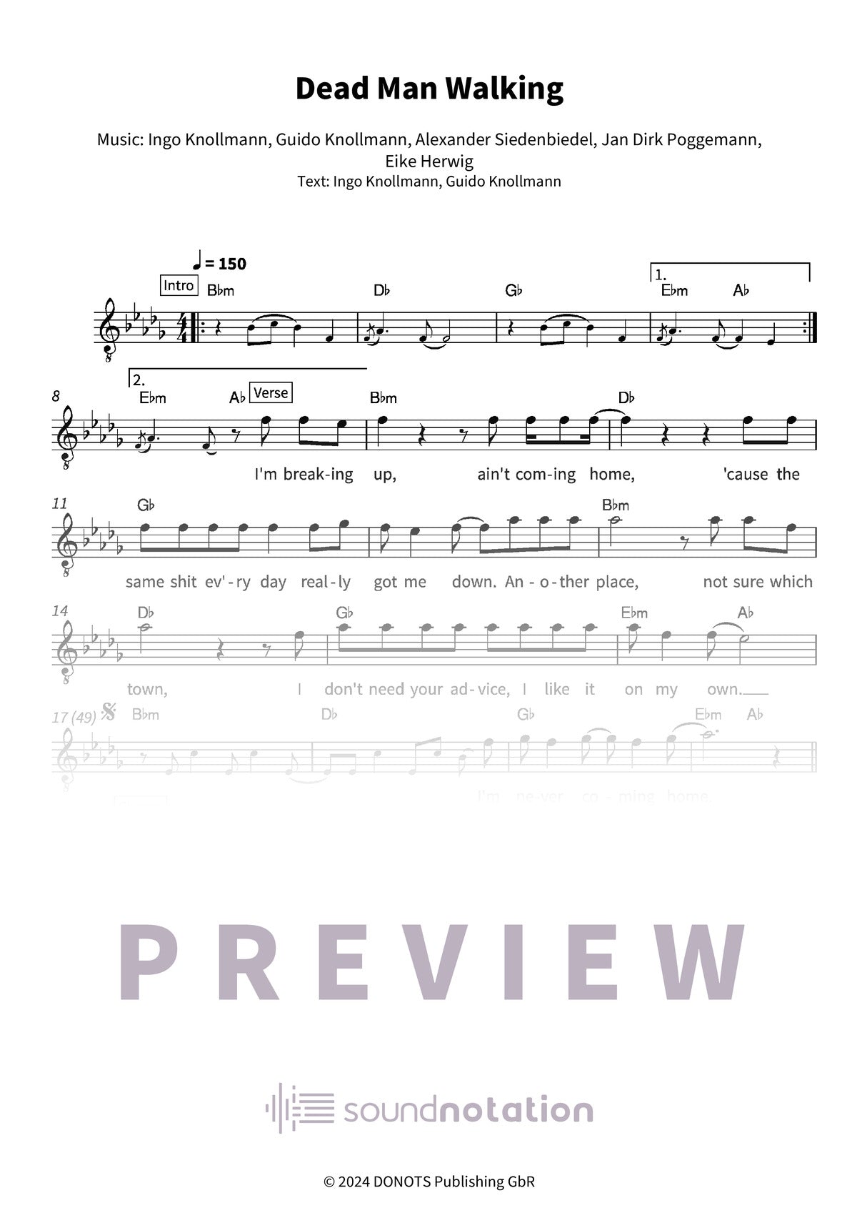 Dead Man Walking - Preview Page 1