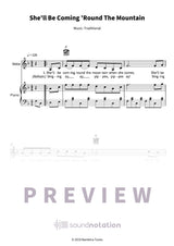 She'll Be Coming 'Round The Mountain - Preview Page 1