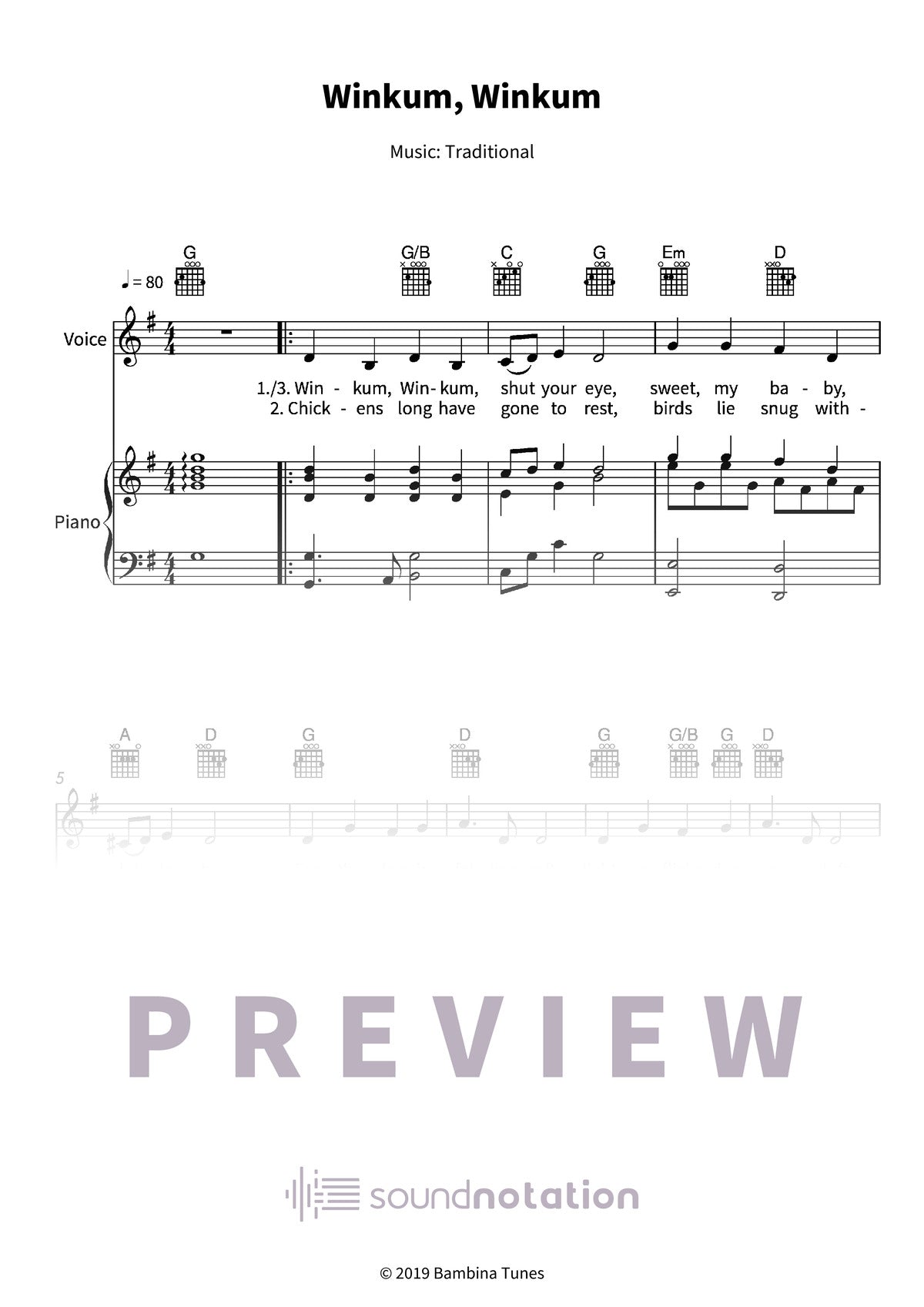 Winkum, Winkum - Preview Page 1