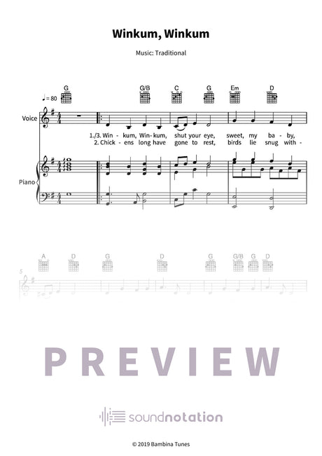Winkum, Winkum - Preview Page 1