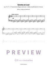 Sonata ao Luar - Preview Page 1