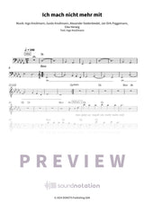 Ich mach nicht mehr mit - Preview Page 1
