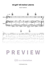Ich geh' mit meiner Laterne - Preview Page 1