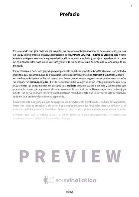 Piano Lounge - Preview Page 1