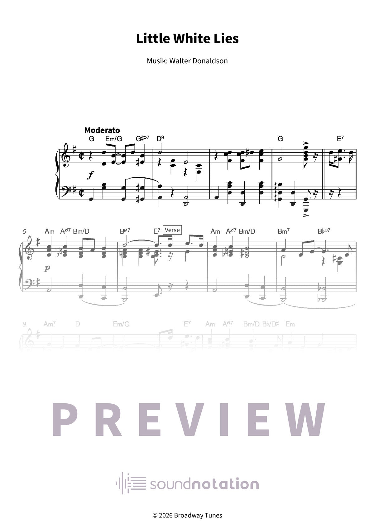 Little White Lies - Preview Page 1