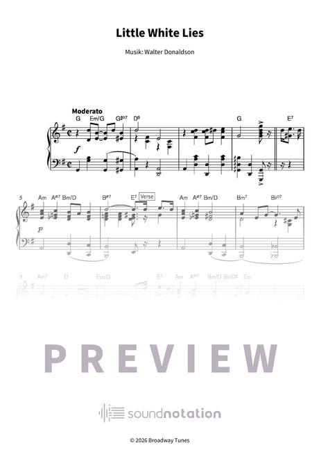 Little White Lies - Preview Page 1