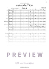 Deutscher Tanz Nr. 1 - Preview Page 1