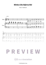 Blinka Lilla Stjärna Där - Preview Page 1