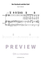 Der Kuckuck und der Esel - Preview Page 1