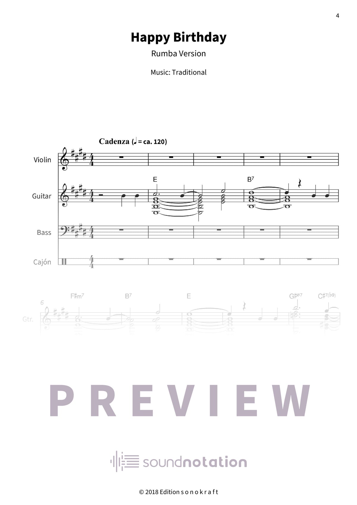 Happy Birthday - Preview Page 1