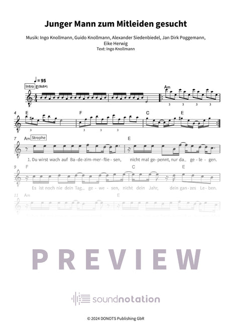 Junger Mann zum Mitleiden gesucht - Preview Page 1