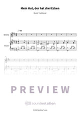 Mein Hut, der hat drei Ecken - Preview Page 1