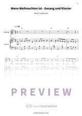 Wenn Weihnachten ist - Preview Page 1